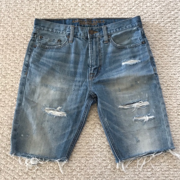 cut off jean shorts mens